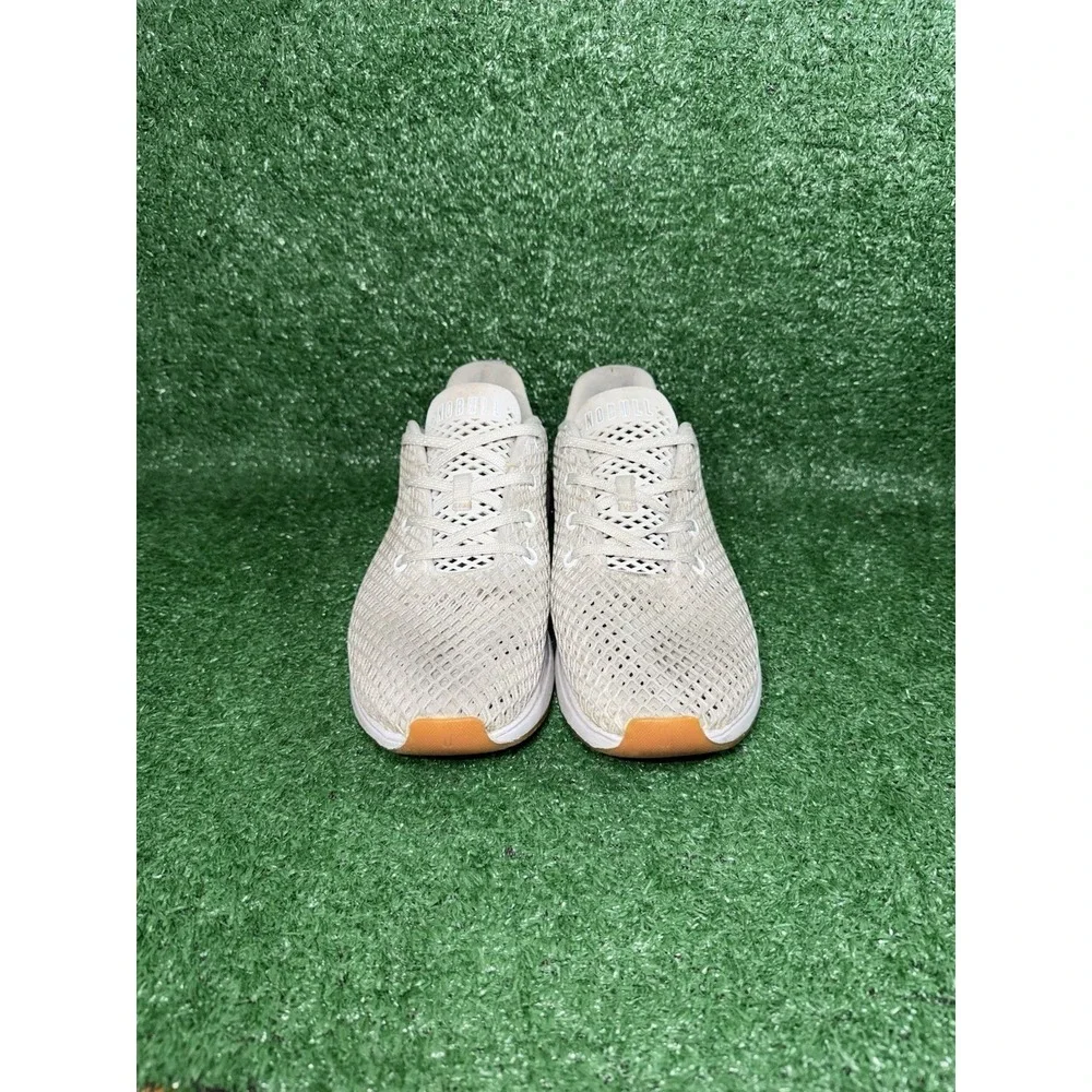 Nobull Diamond Mesh Runner Women Size 10 Gray Knit Running Shoe Athletic Sneaker